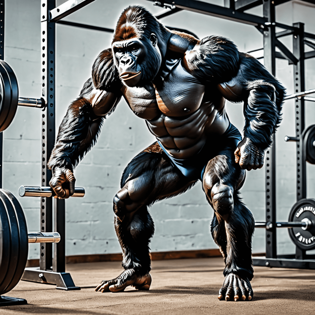 You are currently viewing Unleashing the Power: A Gorilla’s Incredible Squat Strength Revealed