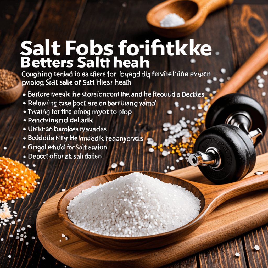 You are currently viewing Tips for Reducing Salt Intake for Better Health