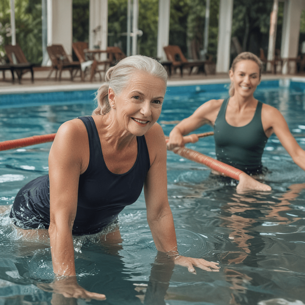 Read more about the article Senior Fitness Retreats with Swimming: Water Workouts and Relaxation